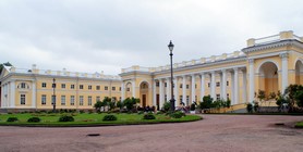 Alexander's palace in Pushkin